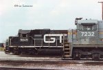 GTW 5845, still in P&LE black, on CSX